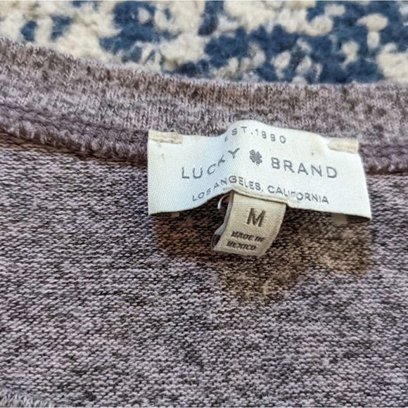 Lucky Brand scrunched sleeve shirt - Picture 5 of 6